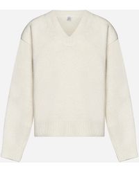 Totême - Wool And Cashmere Sweater - Lyst