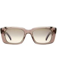Mr. Leight - Carman S Rose Clay-12k White Gold Sunglasses - Lyst