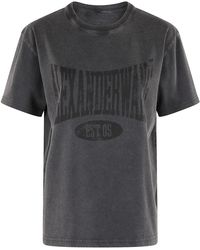 T By Alexander Wang - Graphic Short Sleeve Tee - Lyst