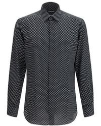 Tom Ford - Black Silk Pattern Shirt - Lyst