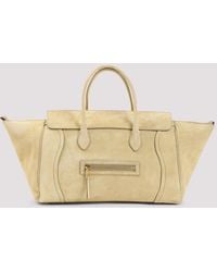 Celine - Medium New Luggage Suede Leather Bag - Lyst