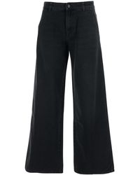 AG Jeans - Jeans With Belt Loops And Logo Patch On The Rear - Lyst