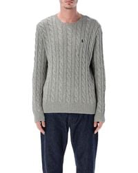 Polo Ralph Lauren - Cotton Cable-Knit Sweater - Lyst