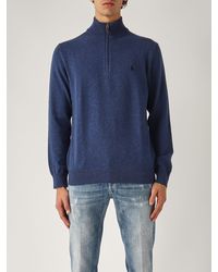 Polo Ralph Lauren - Maglia Mezza Zip Uomo Lana Sweater - Lyst