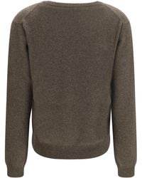 Loro Piana - Cashmere V-Neck Sweater - Lyst
