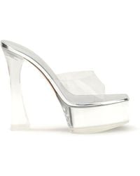 AMINA MUADDI - Pvc Platform Sandals - Lyst