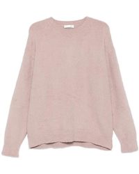 Roberto Collina - Brushed Crew-Neck Sweater - Lyst