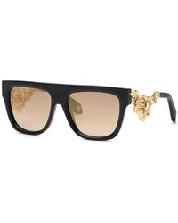 Roberto Cavalli - Sunglasses Aviator Full Rim, - Frame And Lens Src014M700G - Lyst
