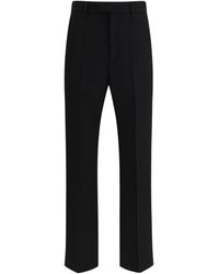 Valentino - Virgin Wool Pants Fleece Ovis Aries - Lyst