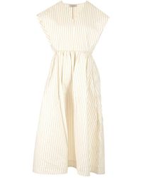 Fabiana Filippi - Cotton Midi Dress From - Lyst