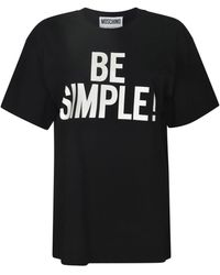 Moschino - Be Simple T-Shirt - Lyst