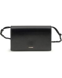 Jil Sander - Wallet Tangle Calf Leather - Lyst