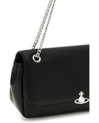 Vivienne Westwood - Chain Crossbody Bag Polyester Wallets & Purses - Lyst