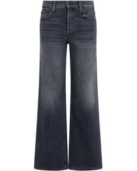 Mother - Wide-Leg Jeans Cotton - Lyst