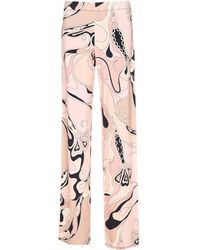 Emilio Pucci - Orchidee Print Jogger Pants - Lyst