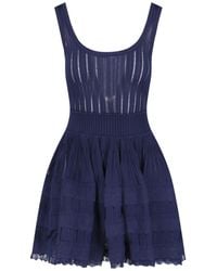 Alaïa - Crinoline Stretch-woven Blend Mini Dress - Lyst