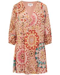 Ba&sh - Dress With Floral Print - Lyst