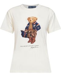Polo Ralph Lauren - Warm Cotton Jersey Polo Bear T-Shirt - Lyst