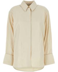 Camilla & Marc - Sand Cotton And Polyester Cipher Oversize Shirt - Lyst