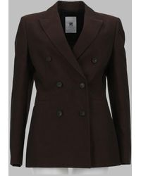 PT Torino - Jacket Romy Linen-Cotton - Lyst