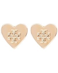 Tory Burch - Kira Heart Earrings - Lyst
