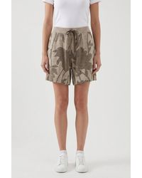 Brunello Cucinelli - Linen Silk Shorts - Lyst