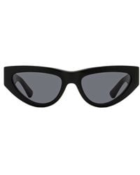 Bottega Veneta - Cat Eye Sunglasses Bv1176S 001- 55Mm Plastic (Acetate) - Lyst