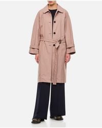 Max Mara The Cube - Ftrench Single Breasted Coat - Lyst