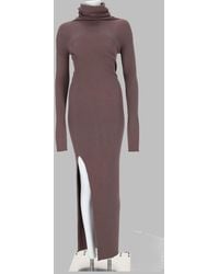 Rick Owens - Wool Knit Dress New - Lyst