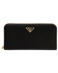Prada - Nylon Logo Wallet - Lyst