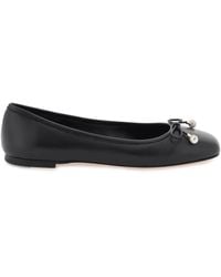 Jimmy Choo - Elme Leather Flat - Lyst