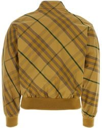 Burberry - Embroidered Cotton Bomber Jacket Giubbini - Lyst