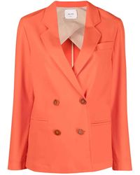 Alysi Orange Woman Jacket
