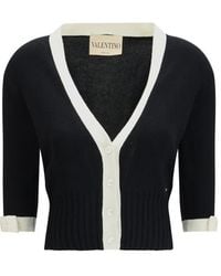 Valentino - Cotton Cardigan Clothing - Lyst