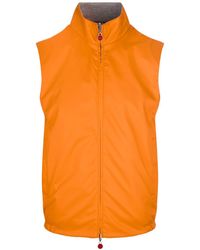 Kiton - And Reversible Sleeveless Jacket - Lyst