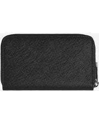 Montblanc - Embossed Leather Wallet & Cardholders - Lyst
