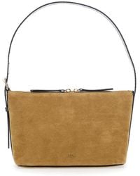 A.P.C. - Vera Shoulder Bag With Top Handle And Zip Closure - Lyst