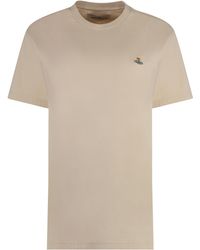 Vivienne Westwood - Crew-Neck Organic Cotton T-Shirt T-Shirts & Jerseys - Lyst