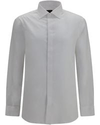 Giorgio Armani - Shirt Soft Cotton With French Collar - Lyst