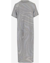PUCCI - Stretch Nylon Dress With Abstract Print - Lyst