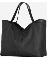 Saint Laurent - Large Leather Tote Bag Shoulder - Lyst