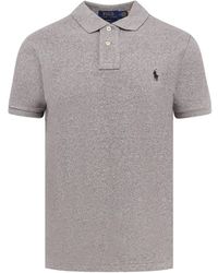 Polo Ralph Lauren - Cotton Polo Shirt With Logo Embroidery - Lyst