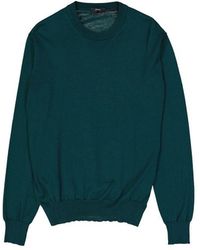 Herno - Bicolor Virgin Wool Sweatshirt - Lyst
