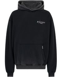 Represent - Hoodie With Embroidered Logo, Cotton Jumpers - Lyst