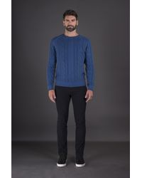 Moorer - Cable Knit Sweater Clothing - Lyst