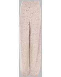 Fabiana Filippi - Wide Leg Wool Blend Trousers - Lyst