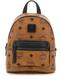 MCM - Printed Leather Handbag - Lyst