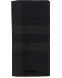 Burberry - Printed E-Canvas Wallet - Lyst