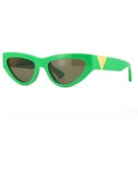 Bottega Veneta - Sunglasses Cat Eye Full Rim, Frame And Lens Bv1176S003 - Lyst