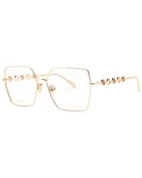 Philipp Plein - Eyeglasses Square Full Rim, Shiny Rose Frame And Clear Demo Lenses Lens Vpp071M0300 - Lyst